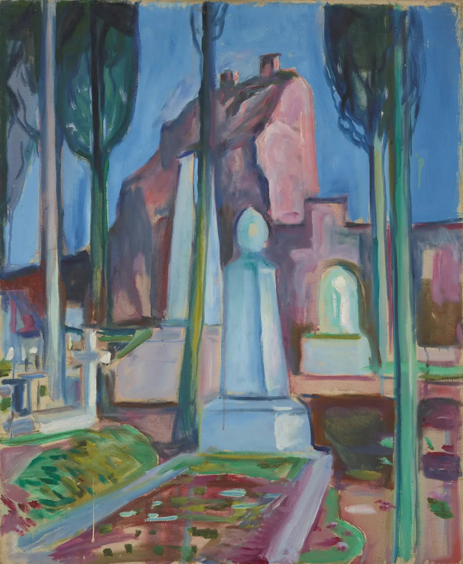 tumba de P.A. Munch em Roma - Edvard Munch