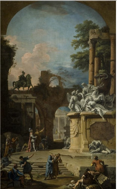 Tumba do duque de Devonshire - Sebastiano Ricci