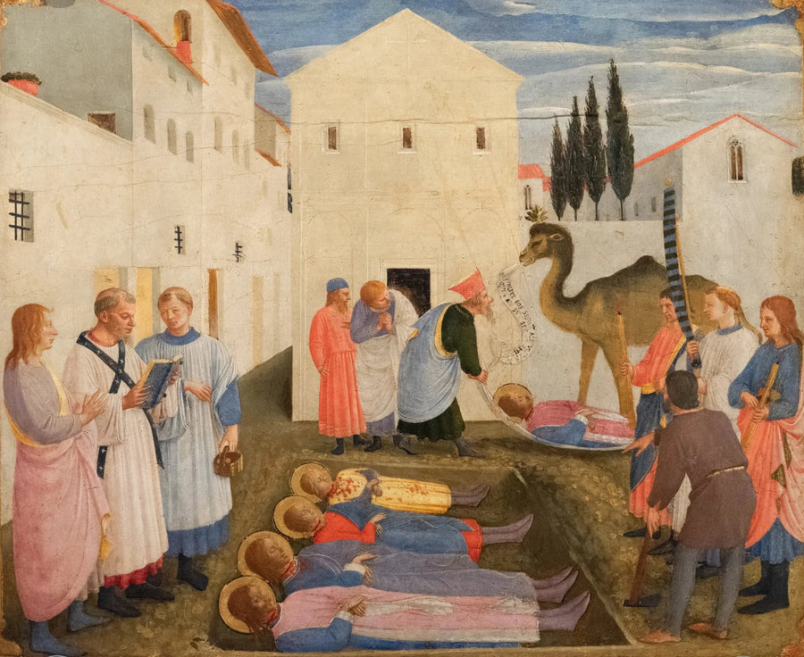 Túmulo de São Cômodo e São Damião - Fra Angelico