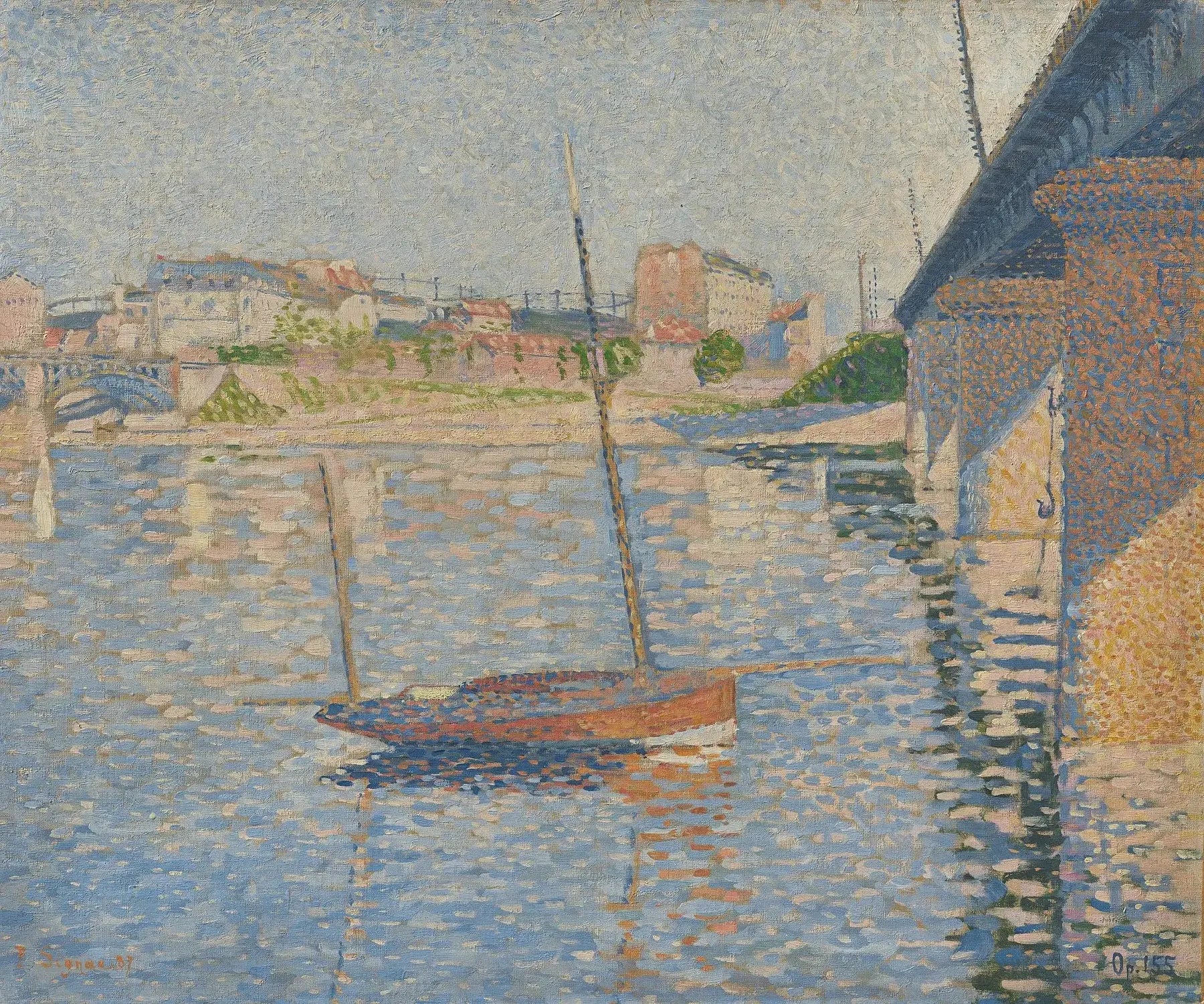 Tondeuse - Paul Signac image 1 reproduction de peinture à l’huile