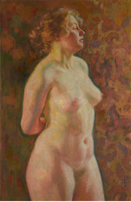 Torso de loira - Théo van Rysselberghe