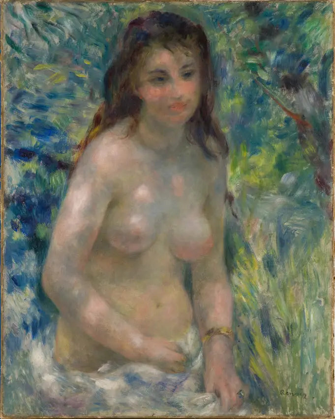 Torso, efeito de sol - Pierre-Auguste Renoir