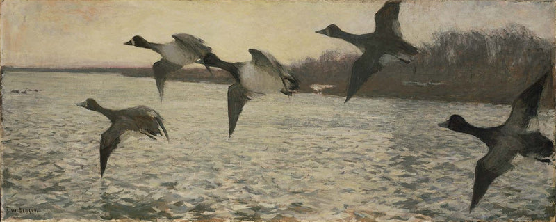 Bem cedo de manhã - Frank Weston Benson