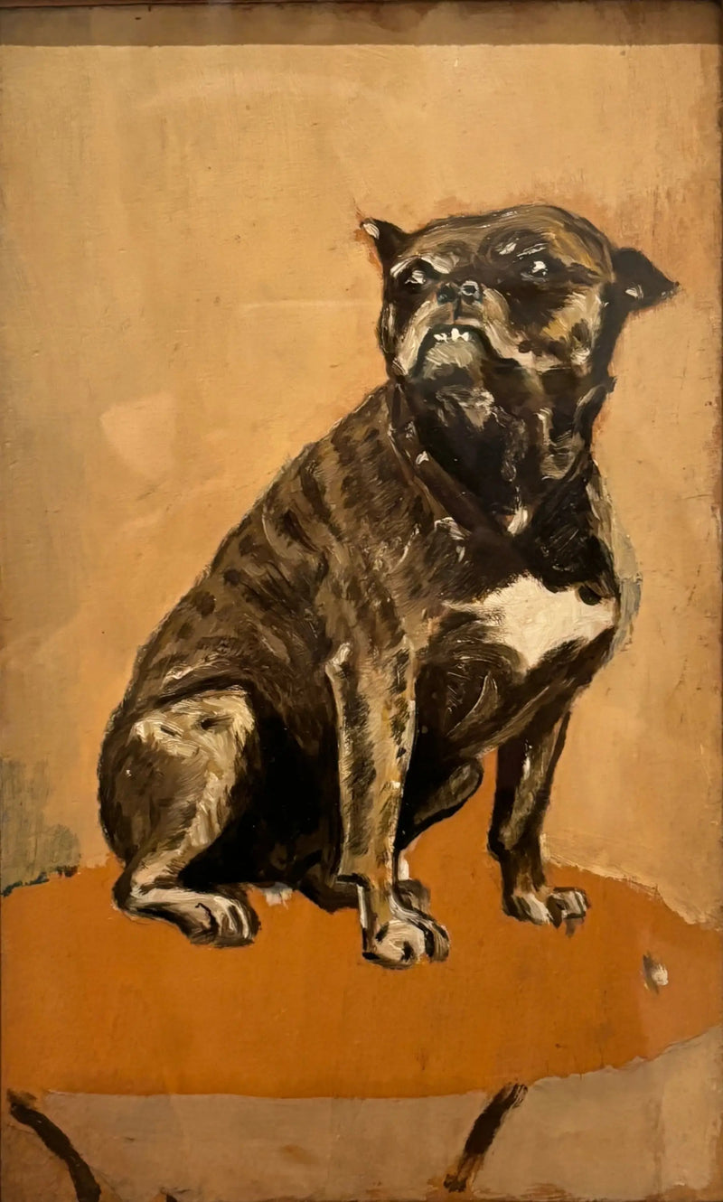 Tocar, sentado à mesa - Henri de Toulouse-Lautrec