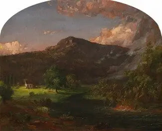 Tourn Mountain, sede em Washington, condado de Rockland, Nova York - Jasper Francis Cropsey