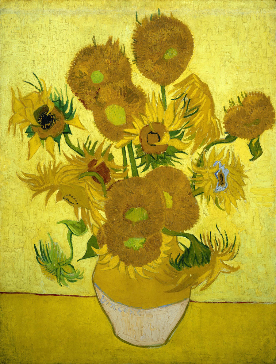 Natureza morta: Vaso com quinze girassóis - Vincent van Gogh