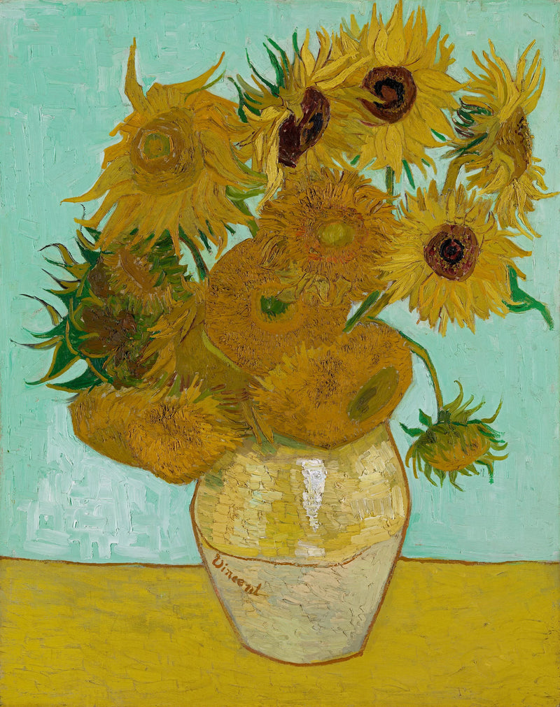 Girassóis (Natureza morta: Vaso com doze girassóis) - Vincent van Gogh