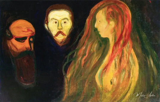 Tragédie - Edvard Munch - Reproductions de tableaux et peintures haut de gamme