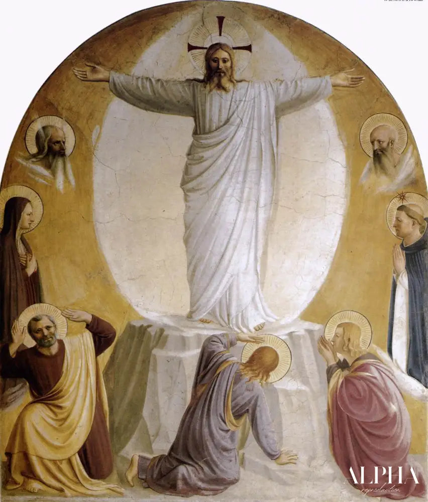 Transfiguration - Fra Angelico - Reproductions de tableaux et peintures haut de gamme