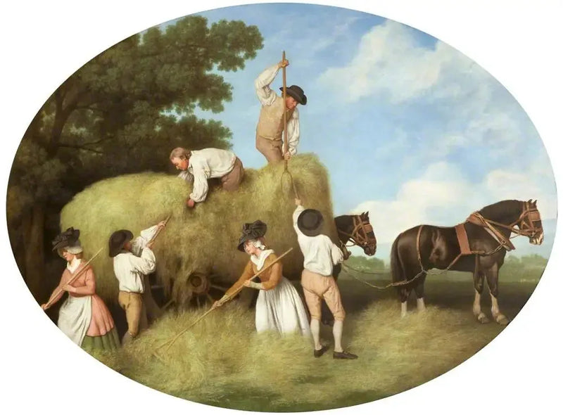 Transporte de feno - George Stubbs