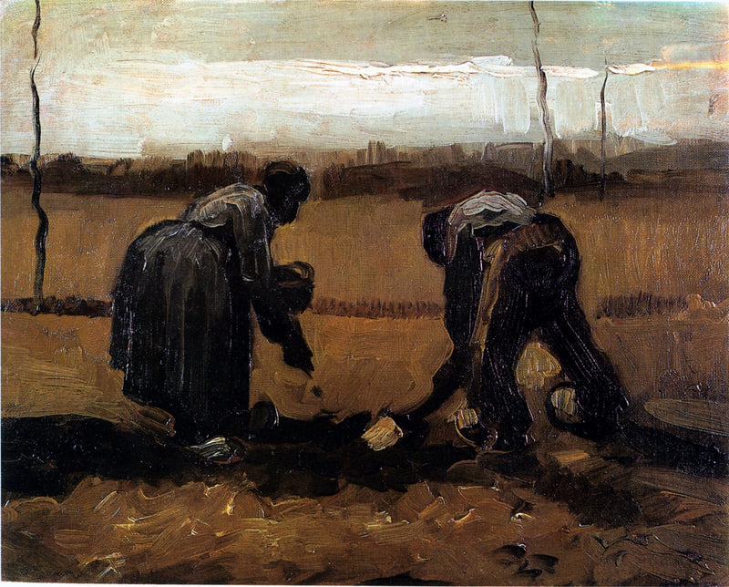 Trabalho nos campos - Vincent van Gogh