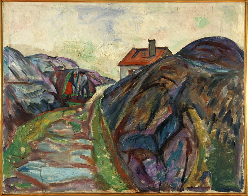 Trabalho de primavera nas Skerries - Edvard Munch