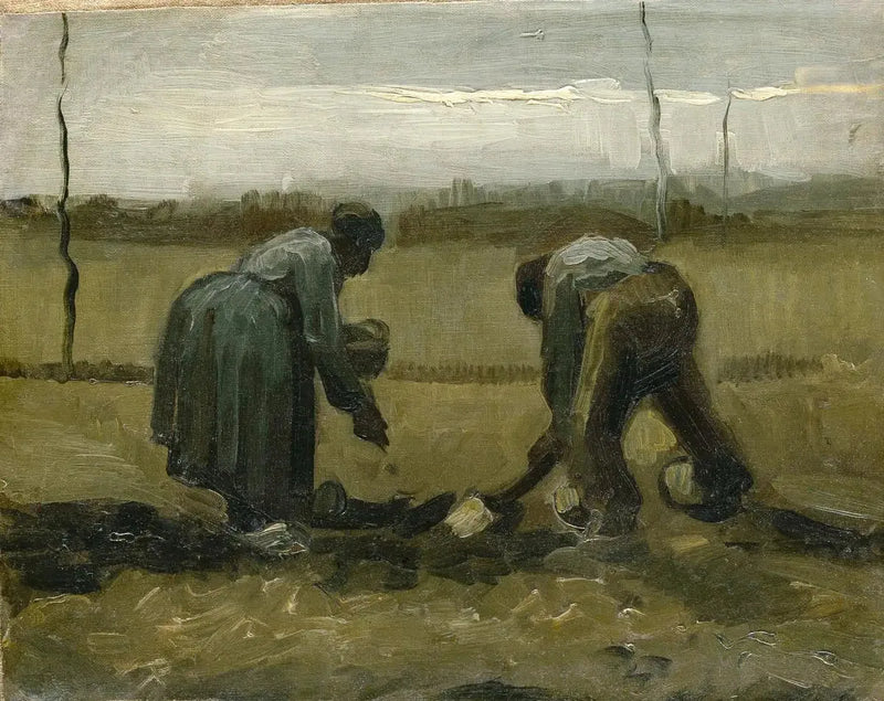 Trabalho nos campos - Vincent van Gogh