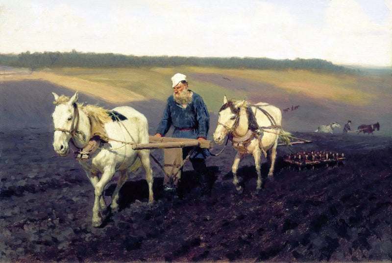 Trabalhador. - Ilya Repin