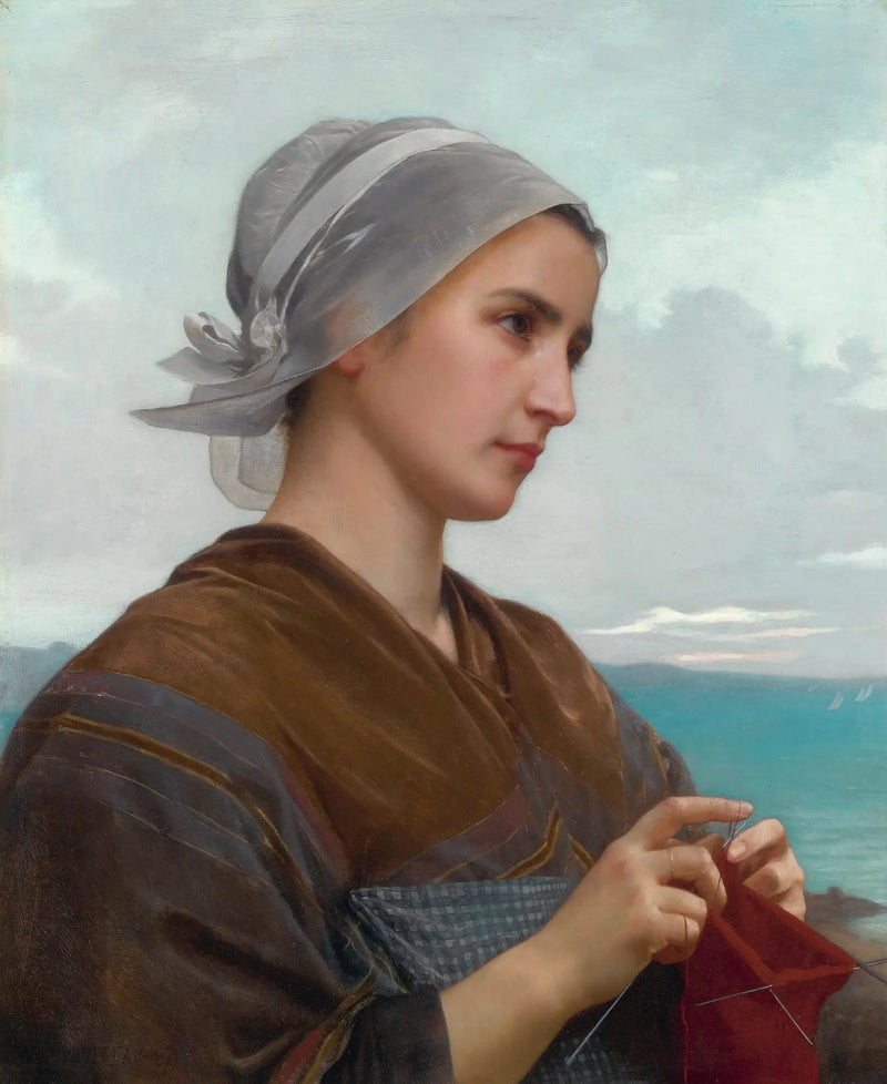 Tricoteuse Bretã - Bouguereau