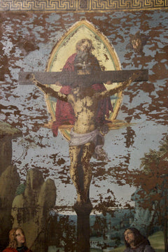 A Santíssima Trindade com São Sebastião e São Roque, por volta de 1497-1499 - Raphaël