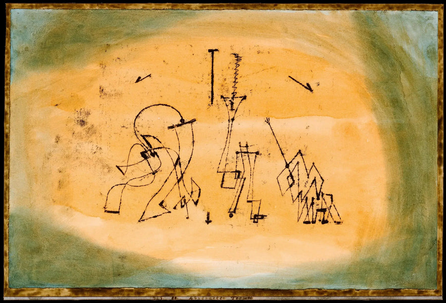 Trio abstrato - Paul Klee
