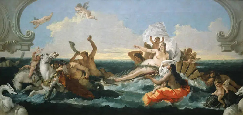 Triunfo de Anfitrite - Giovanni Battista Tiepolo