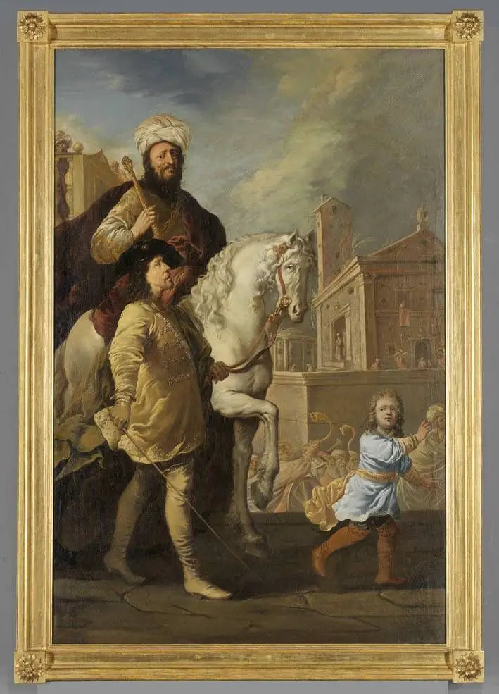 Triunfo de Mardoqueu - Rembrandt