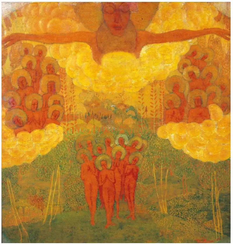 Triunfo do céu - Kazimir Malevich