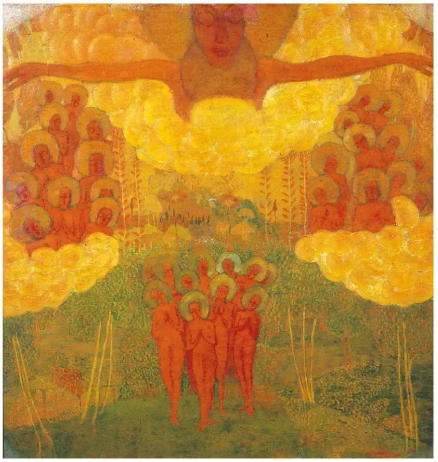 Triunfo do céu - Kazimir Malevich