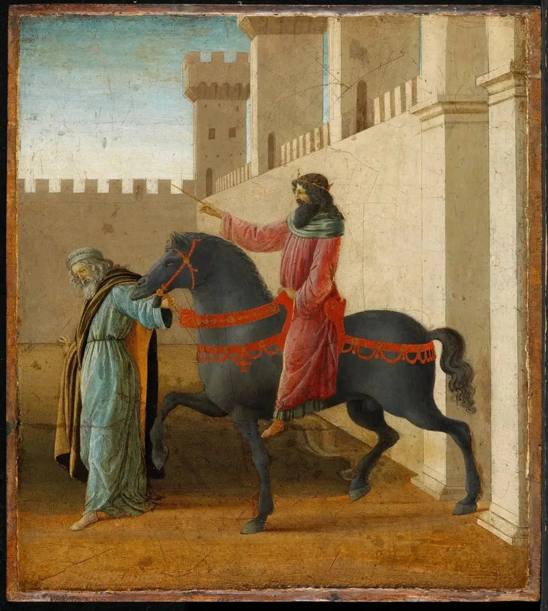 O Triunfo de Mardoqueu - Sandro Botticelli