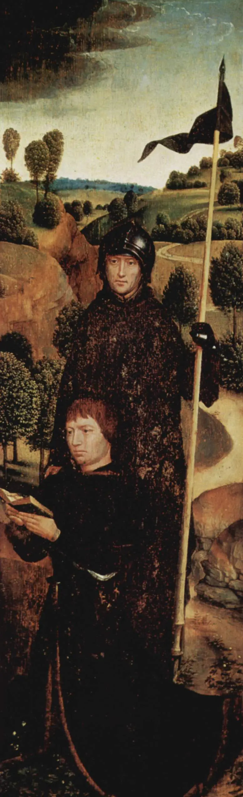 Triptyque de Jan Crabbe. Aile direita - Hans Memling