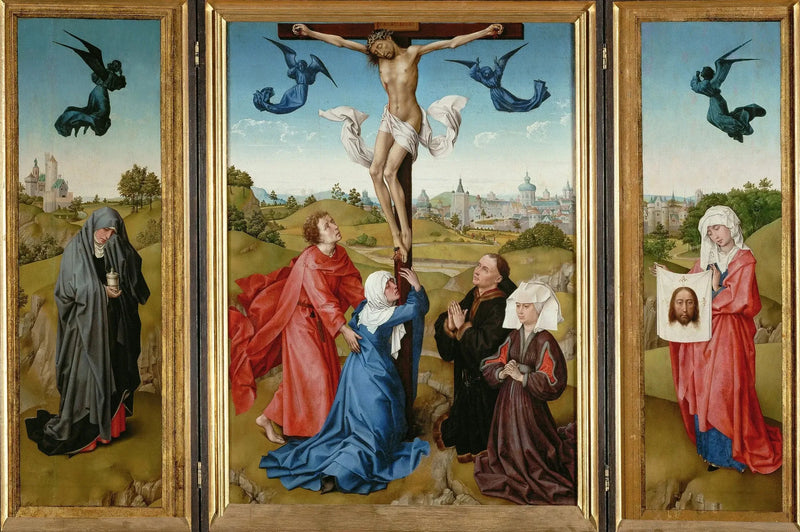 Triptyque da Crucificação - Rogier van der Weyden