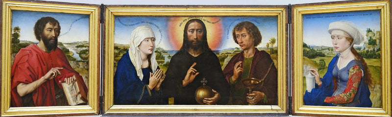 Tríptico da família Braque - Rogier van der Weyden