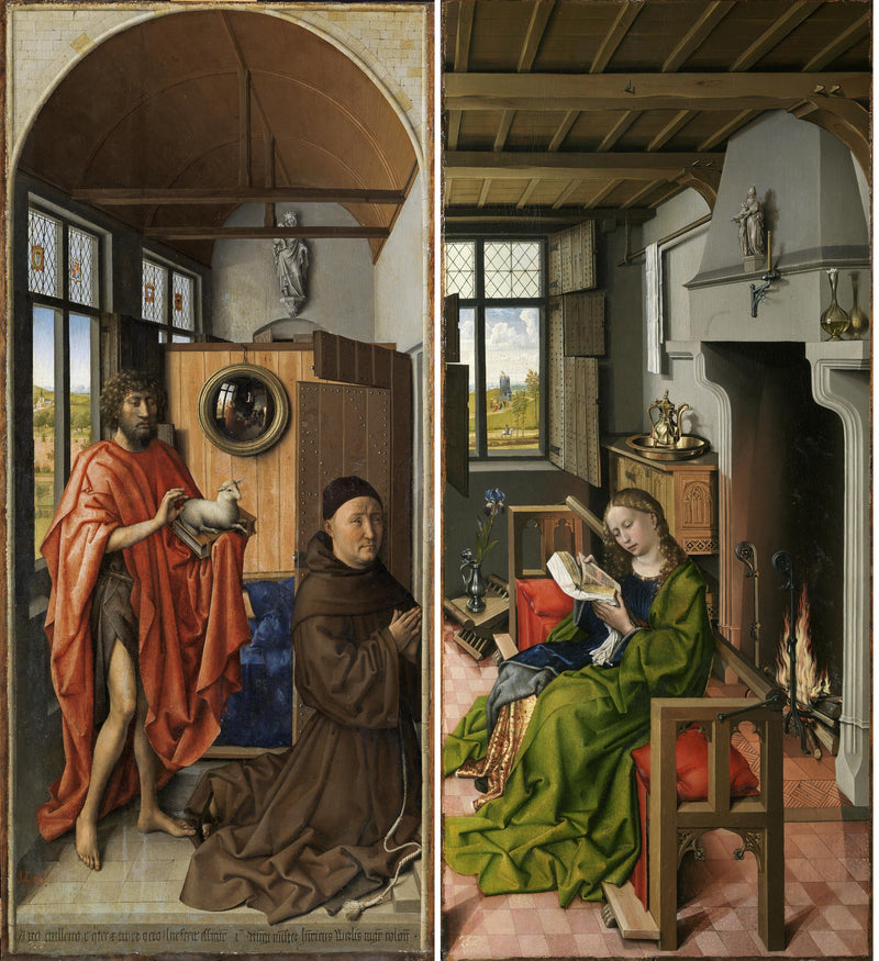 Tríptico de Werl - Robert Campin