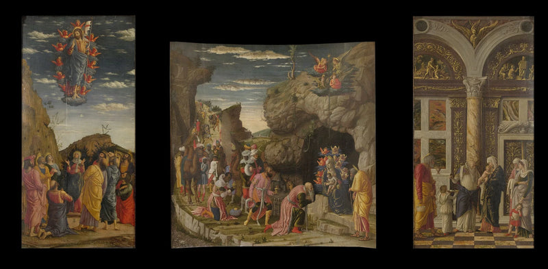 Triptyque dos Escritórios - Andrea Mantegna