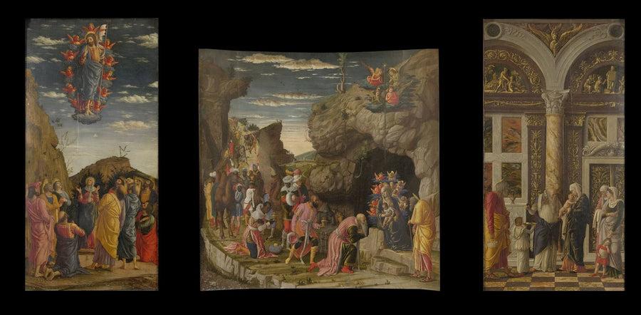 Triptyque dos Escritórios - Andrea Mantegna