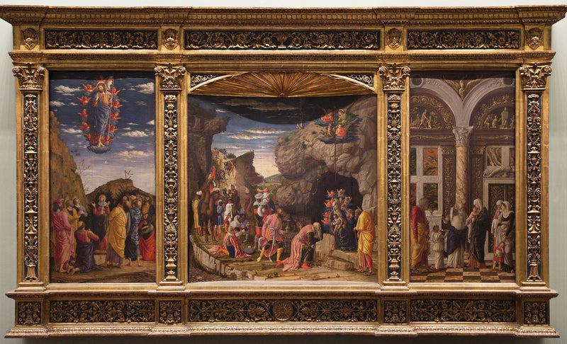 Triptyque dos Escritórios - Andrea Mantegna