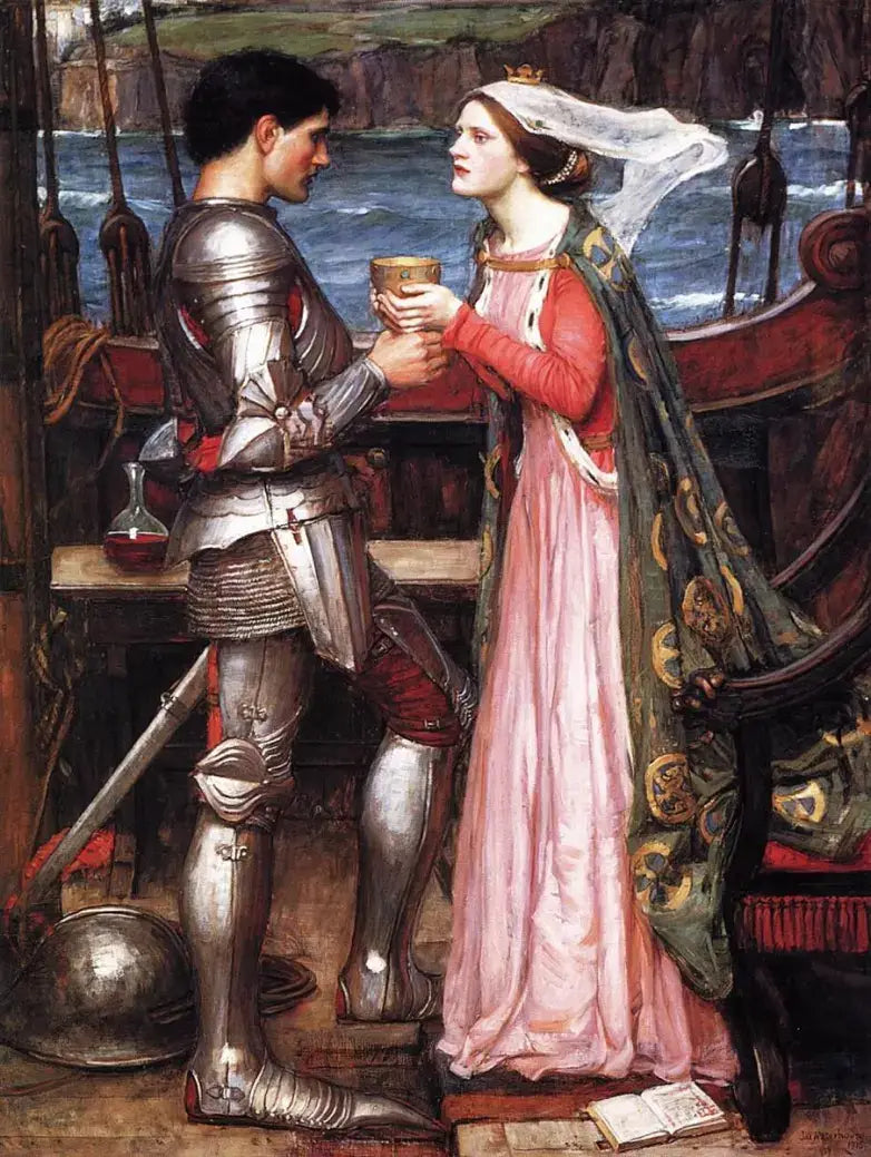 Tristram e Isolda 2 - John William Waterhouse