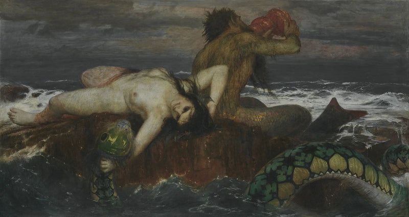 Triton e Nereida - Arnold Böcklin