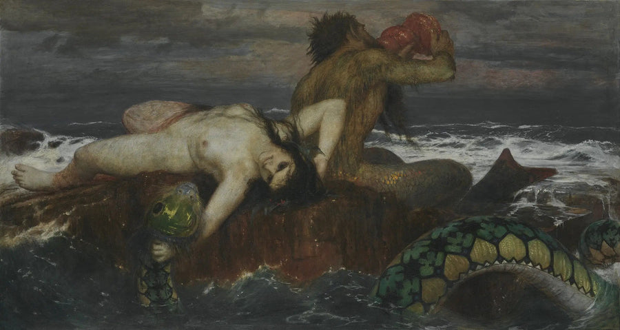 Triton e Nereida - Arnold Böcklin