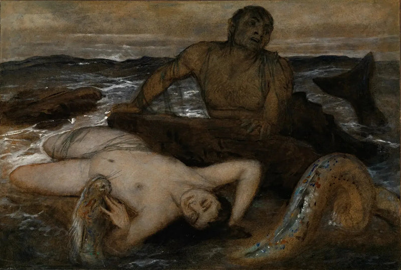 Triton e Nereida - Arnold Böcklin