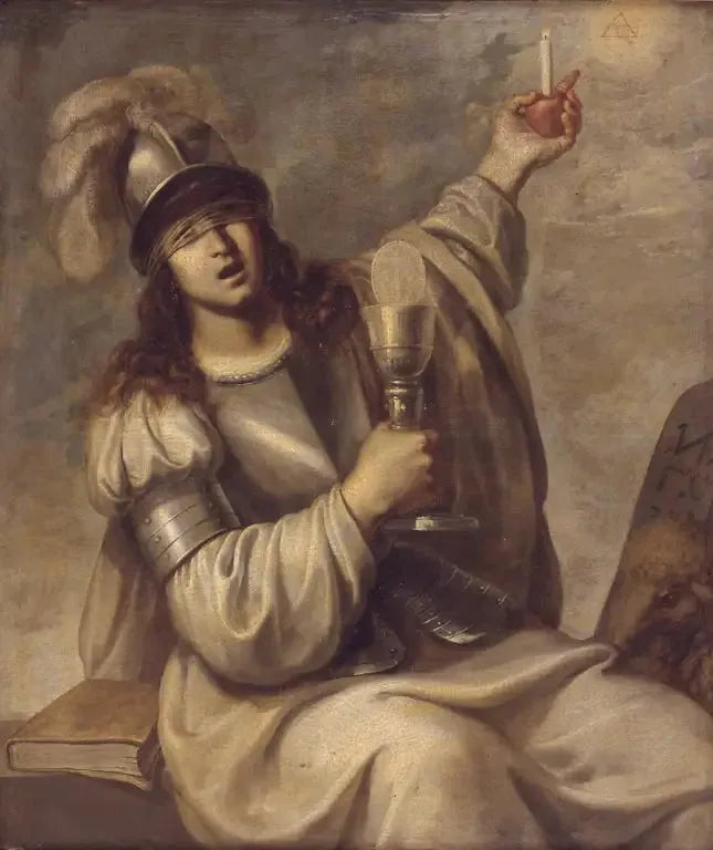 Troen. Figura feminina alegórica - Guido Reni