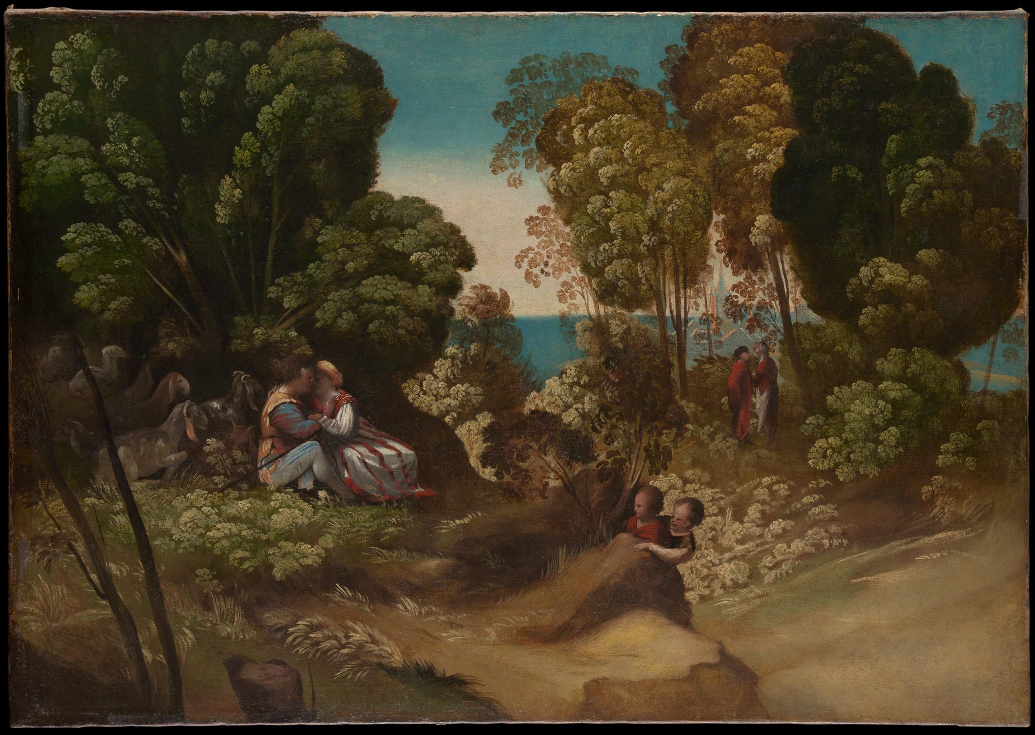 Les trois âges de l'homme - Dosso Dossi (Giovanni de Lutero)