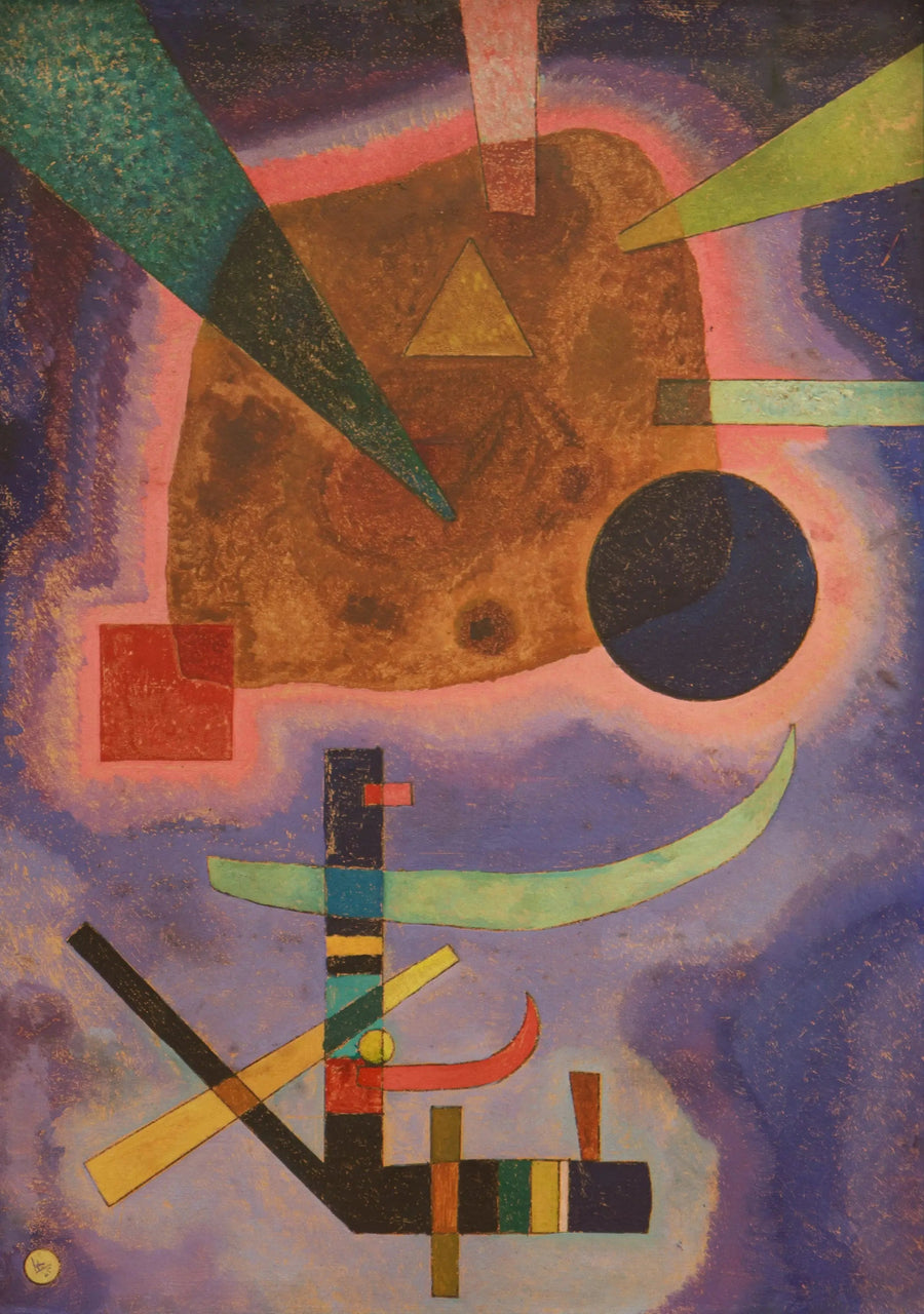 Três elementos - Vassily Kandinsky