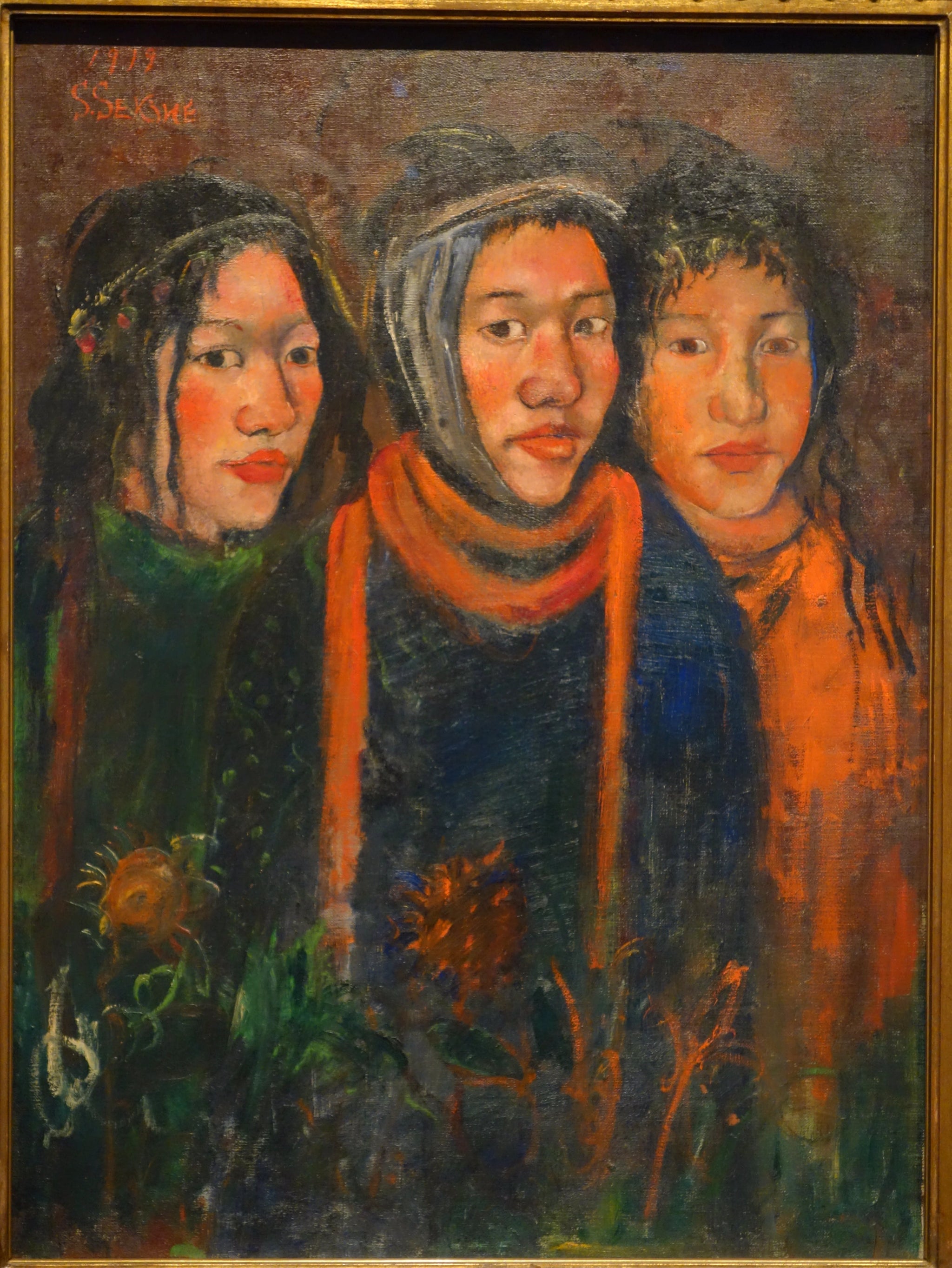 Trois étoiles, Sekine Shōji, 1919