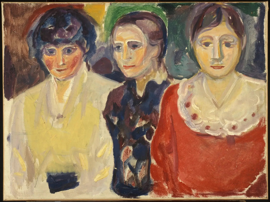 Três Mulheres - Edvard Munch