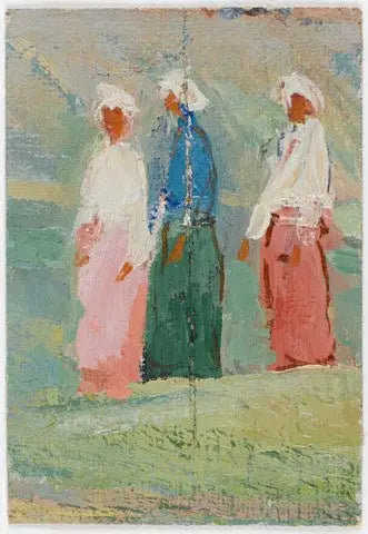 Três figuras femininas - Kazimir Malevich