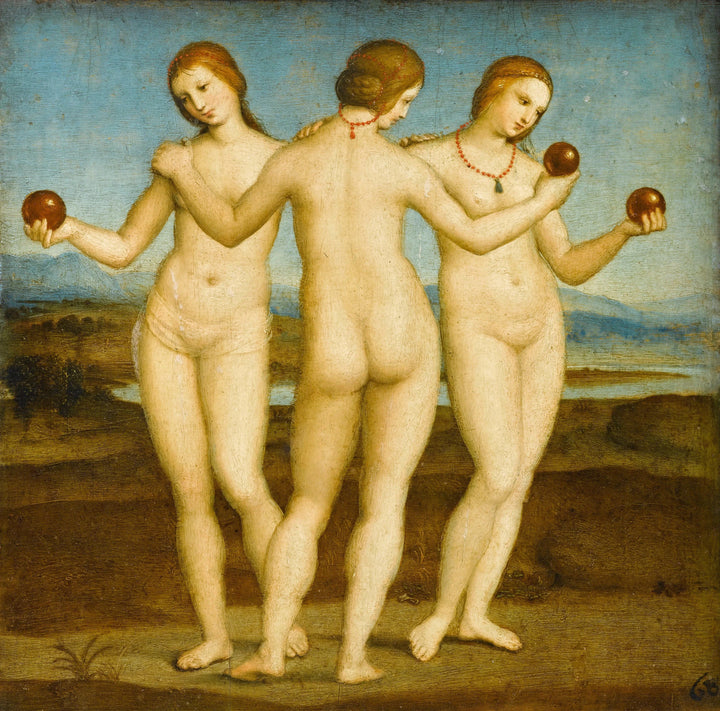 As Três Graças, por volta de 1504-1505 - Raphaël