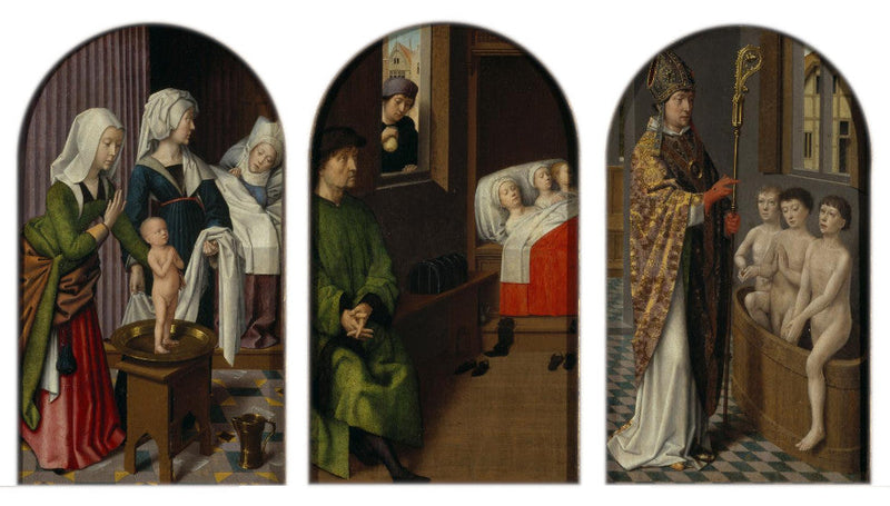 Três lendas de São Nicolau - Gérard David