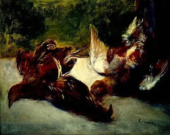 Três perdizes - Pierre-Auguste Renoir