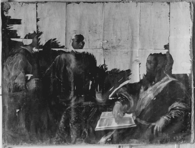 Três personagens - Paul Véronèse