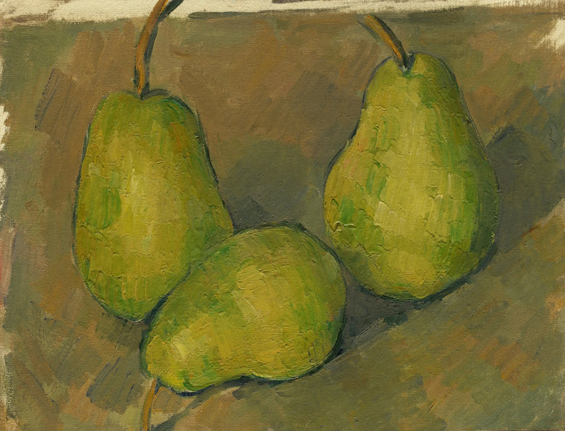 Três peras - Paul Cézanne