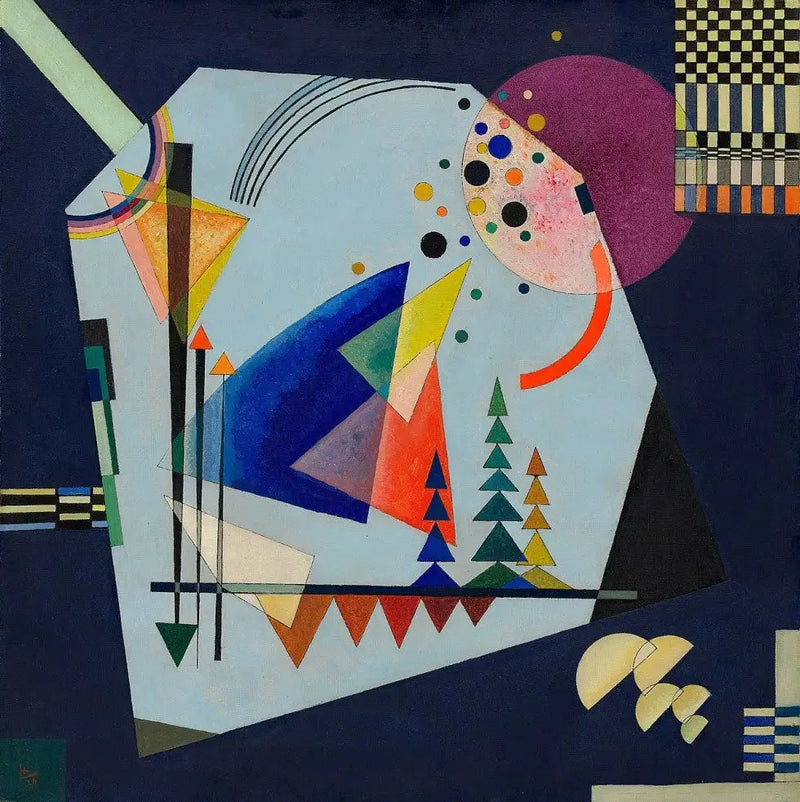 Três sons - Vassily Kandinsky