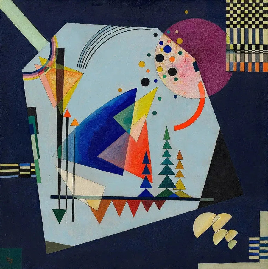 Três sons - Vassily Kandinsky
